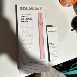 Solawave 4 in 1 wand and renew complex